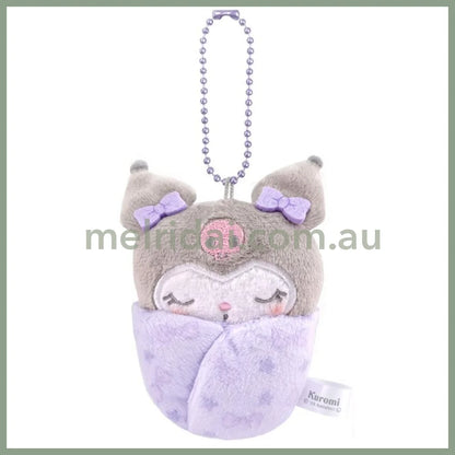 Sanrio | Swaddle Mascot Holder W9.7 X H10 D4Cm // Kuromi