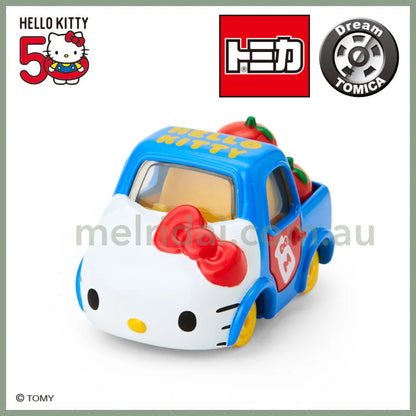 Sanrio | Tomy Dream Tomica Sp Hello Kitty 50Th Anniversary 8×4×4Cm Blue