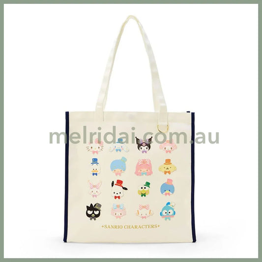 Sanrio | Tote Bag 40.4 X 38.2 3.4Cm (I’ll Make You Like Me More!) 日本三丽鸥 印花全角色