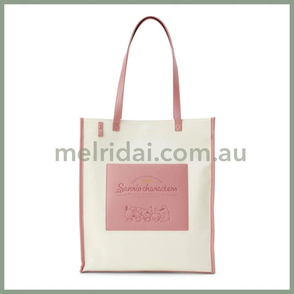 Sanrio | Tote Bag (Enjoy Idol) 40 X 35 12 Cm / Pu Pink