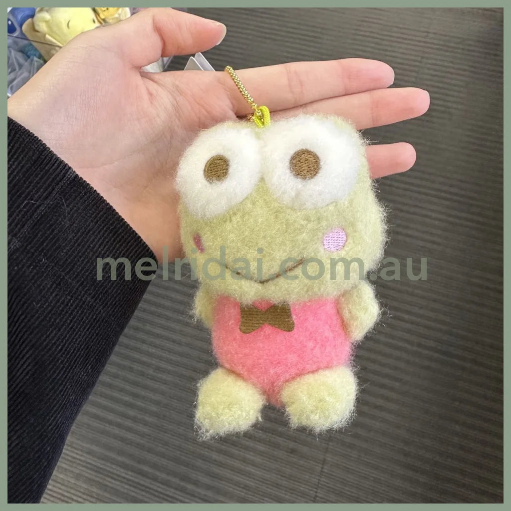 Sanrio | Vintage Retro Keroppi Mascot Holder Plush Keychain 7.5×6×10.5Cm