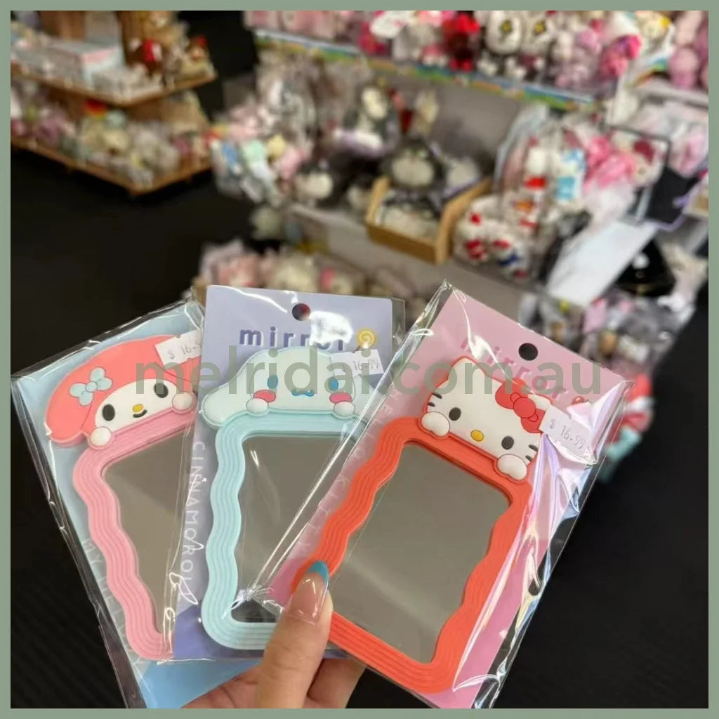 SANRIO | Wave Mirror H135×W70×D6mm (Hello Kitty)