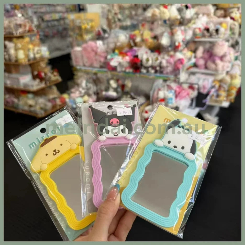 SANRIO | Wave Mirror H135×W70×D6mm (Kuromi)