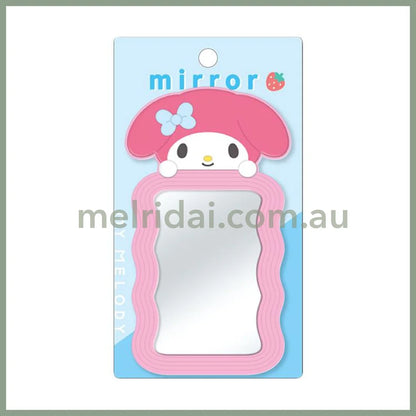 SANRIO | Wave Mirror H135×W70×D6mm (My Melody)