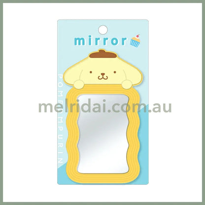 SANRIO | Wave Mirror H135×W70×D6mm (Pom Pom Purin)