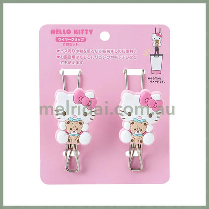 Sanrio | Wire Clip 2Pcs 凯蒂猫Hello Kitty