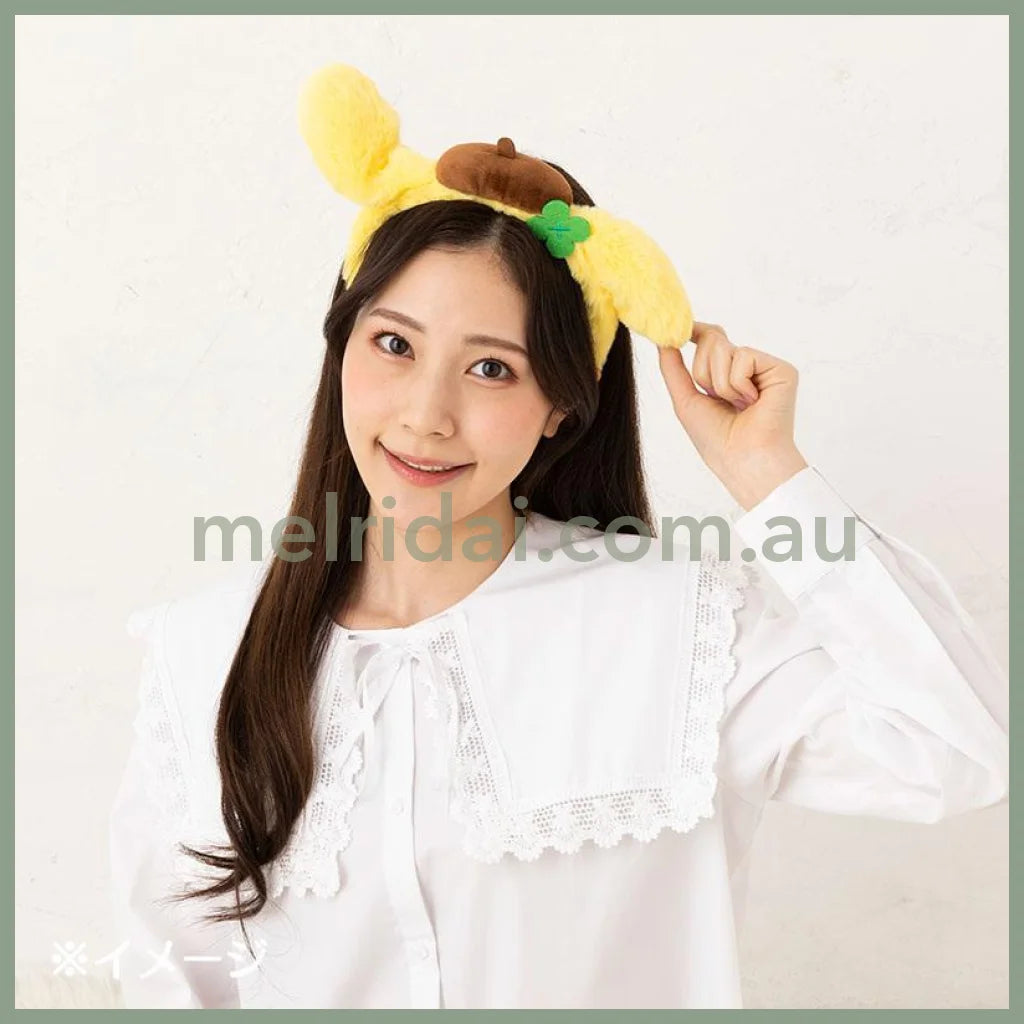 Sanriowire Headband Hello Kitty/Kuromi Pom Purin