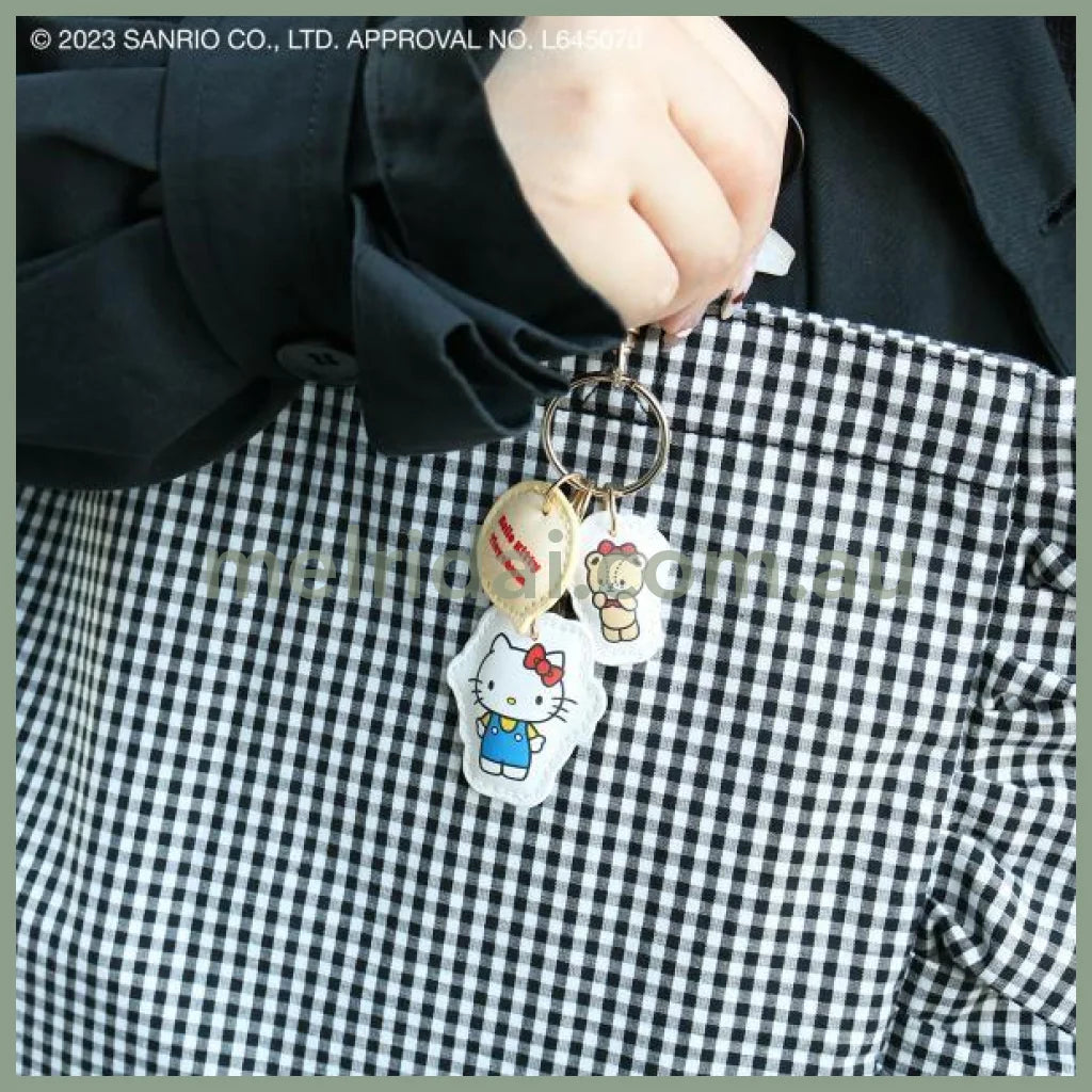 Sanrio X Accomode | Hello Kitty Friends Charm 日本三丽鸥 凯蒂猫50周年合作款 限量款 皮革包挂/金属钥匙链