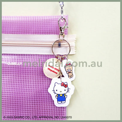 Sanrio X Accomode | Hello Kitty Friends Charm 日本三丽鸥 凯蒂猫50周年合作款 限量款 皮革包挂/金属钥匙链