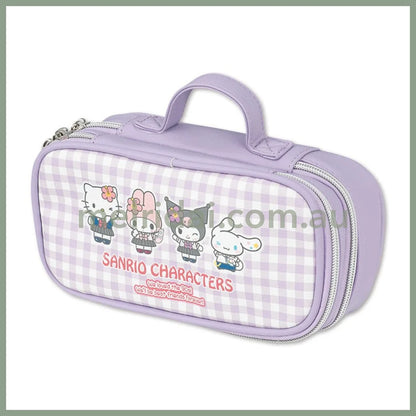 Sanrio X Avail | 2 Layer Vanity Pouch Multi 9.5Cm*19.5Cm*8Cm