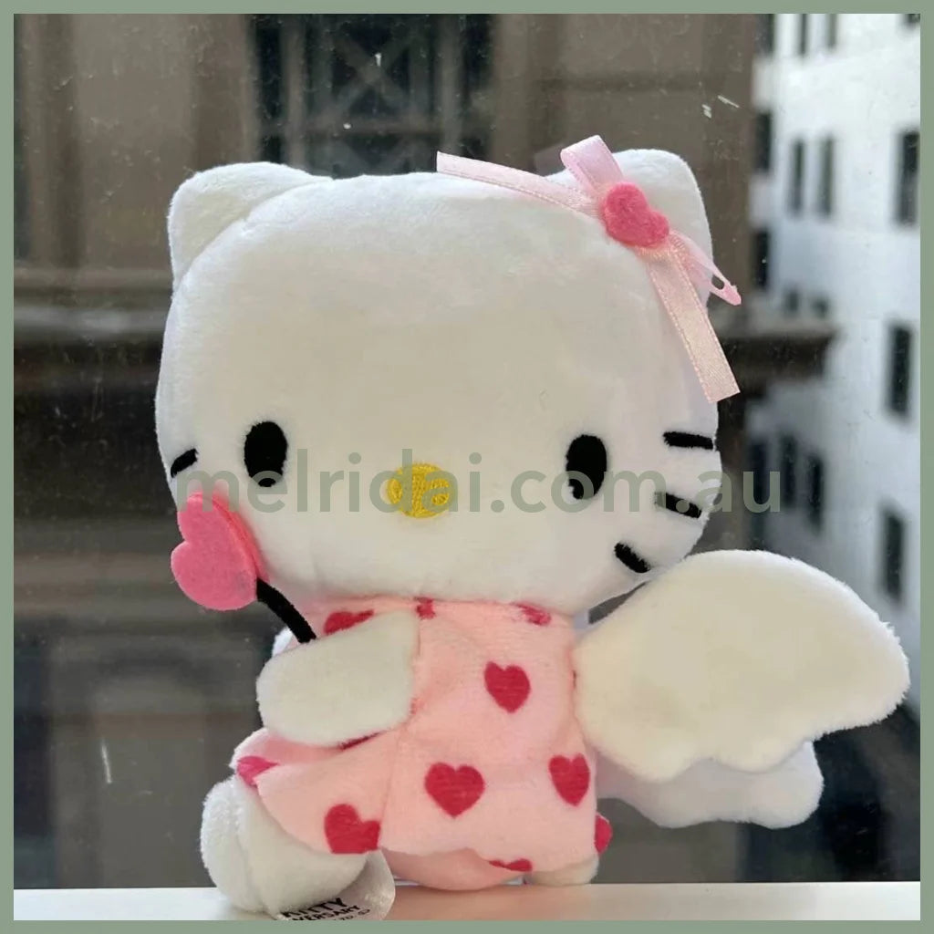 Sanrio X Avail | Hello Kitty Mascot Holder Plush Keychain (50Th Anniversary)