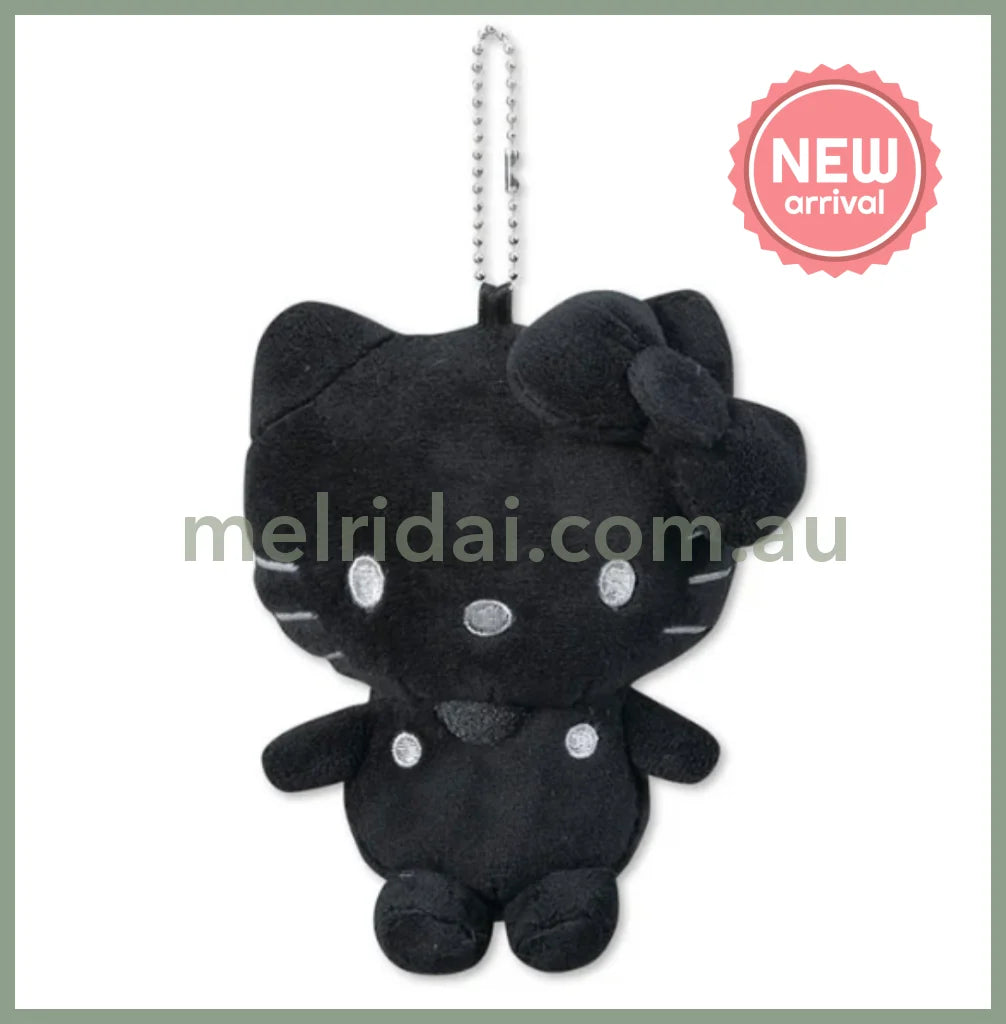 Sanrio X Avail | Hello Kitty Mascot Holder Plush Keychain (Black)