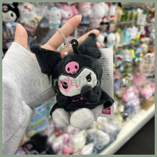 Sanrio X Avail | Kuromi Gray Mascot Holder Plush Keychain (Halloween)