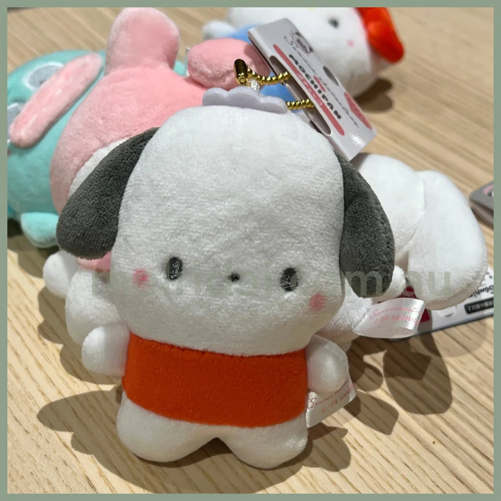 Sanrio X Mochi Panda | Keychain Mascot 10.5Cm /// Pochacco