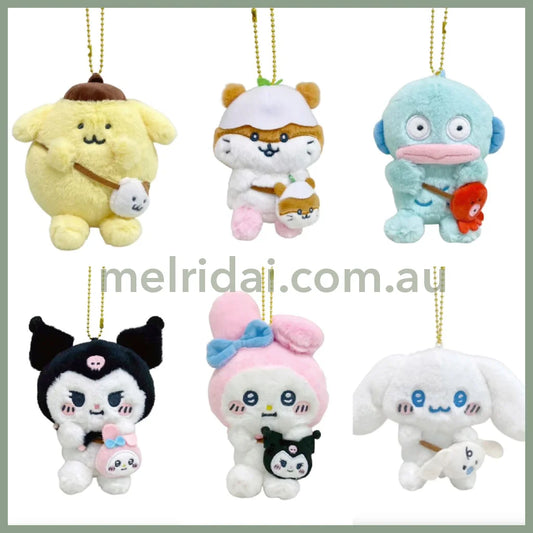 Sanrio X Naganomascot Holder Keychain 13×5×9.5Cm