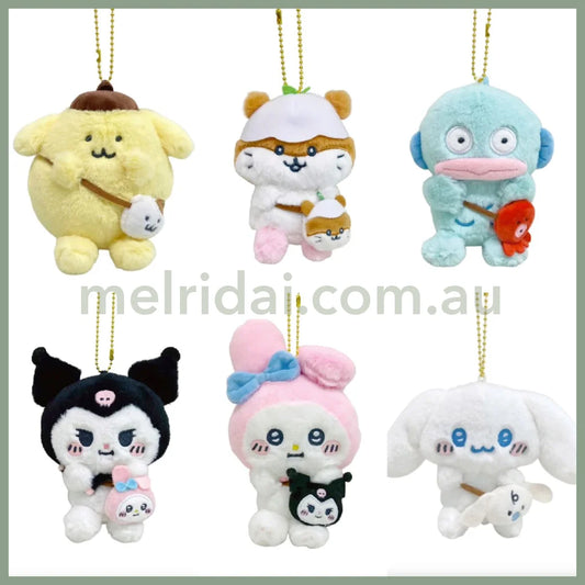 Sanrio X Naganomascot Holder Keychain 13×5×9.5Cm