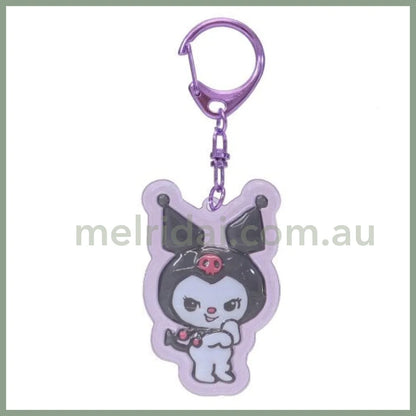 Sanrio X Swimmer | Key Holder Keychain 49X57X10Mm 库洛米Kuromi