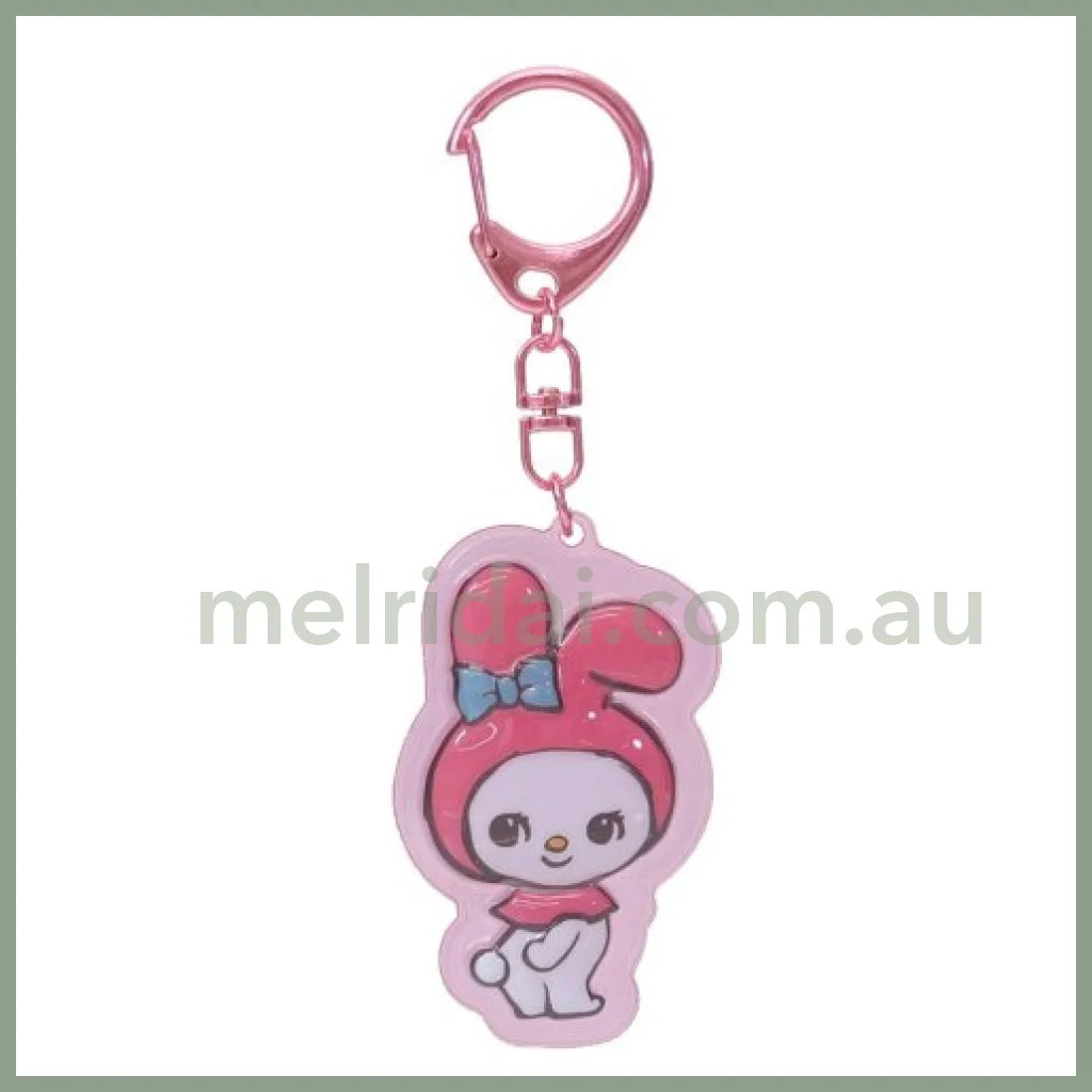 Sanrio X Swimmer | Key Holder Keychain 49X57X10Mm 美乐蒂My Melody