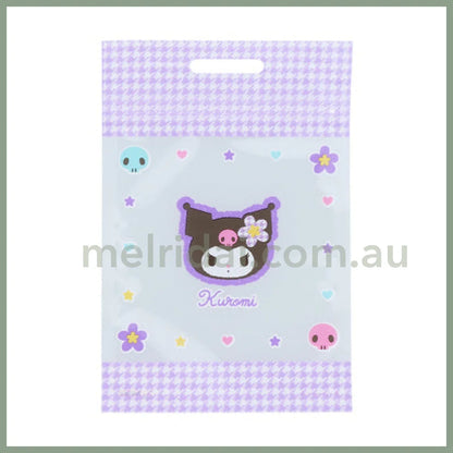 Sanrio | Y2K Gift Shopper Bag 5Pcs W100×H150×D1Mm (Kuromi) 日本三丽鸥 复古风 自封袋/塑封袋（库洛米）