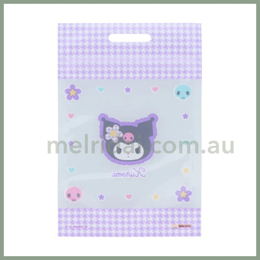 Sanrio | Y2K Gift Shopper Bag 5Pcs W100×H150×D1Mm (Kuromi) 日本三丽鸥 复古风 自封袋/塑封袋（库洛米）