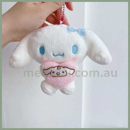 Sanrioplush Keychain Push Heart Cinnamoroll