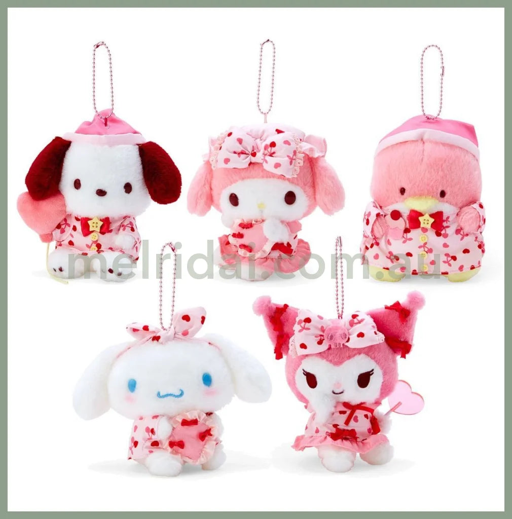 Sanrioplush Mascot Holder Keychain Hocance Valentine