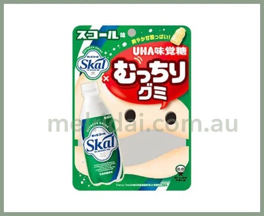 【赏味期限2024.11】Uha | Mucchiri Gummy Skal 64G 悠哈味觉糖 Skal饮料软糖