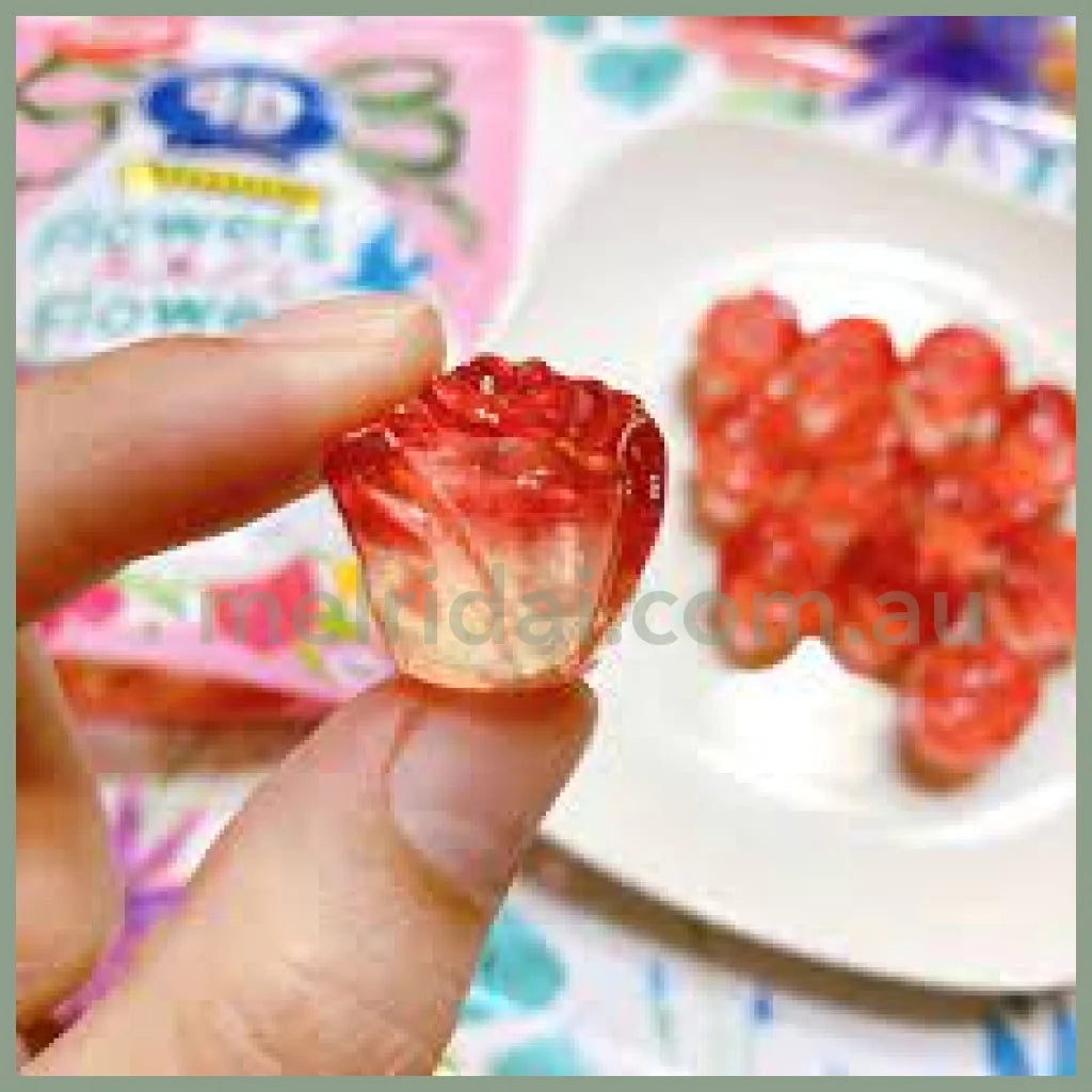 2024.2Heart | 4D Gummy Flowers Peach Flvour 55G