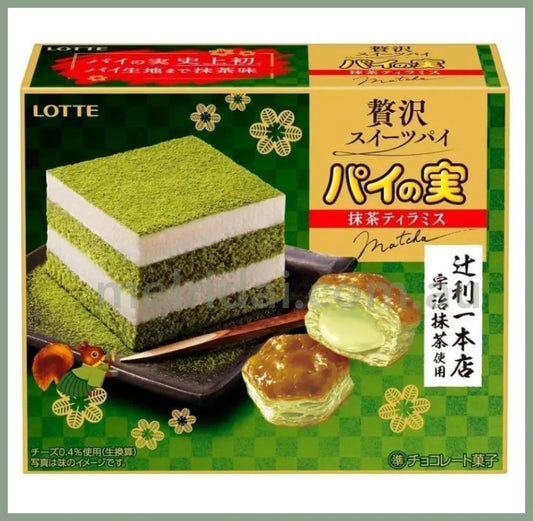 2024.3Lotte | Lotte Pie No Mi Matcha Tiramisu 69G