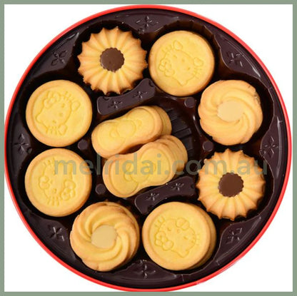 2023.9Bourbonhello Kitty Canned Butter Cookies 60 Sheets 5 Style