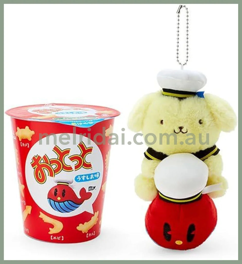 【赏味期限2024.6.30】Sanrio Mascot Holder (Ototo Snack Collaboration) 日本三丽鸥