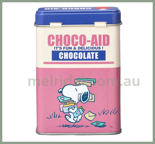 Peanuts | Snoopy Choco-Aid Chocolate Tin 35G 史努比 铁盒 Plaza限定巧克力 独立包装