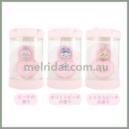 Shobido | Chiikawa Bath Time Gift Set Ball & Sponge (Hachiware Peach)