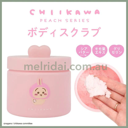 Shobido | Chiikawa Body Scrub 350G (Usagi Peach)