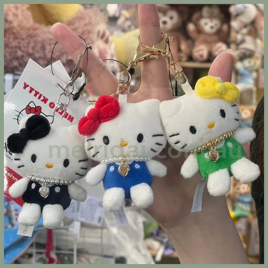 【售完无补】Sanrio | Hello Kitty Mascot Holder 凯蒂猫 联名款 50周年限定 玩偶钥匙链/包挂/珍珠挂件