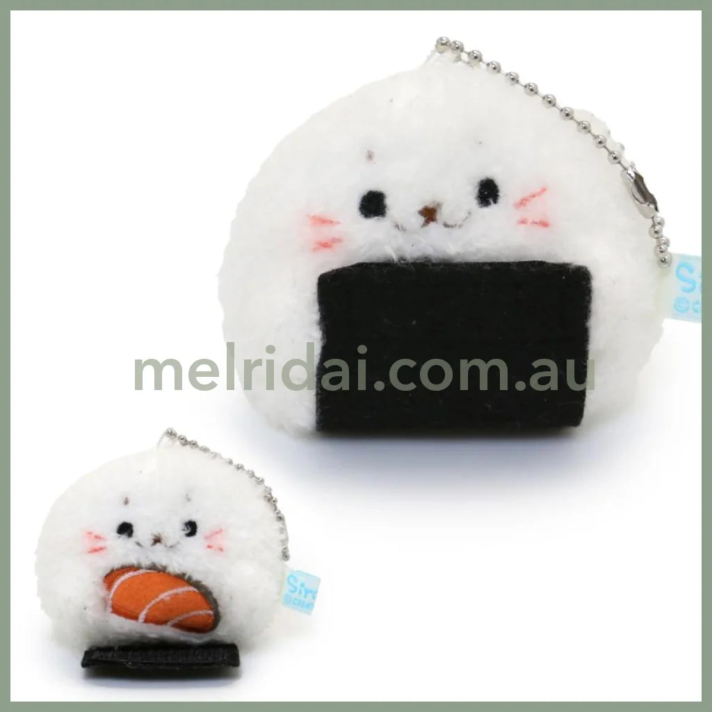 Sirotan | Mascot Keyholder Keychain Sushi 7×3×6Cm / Salmon