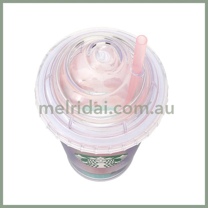 Starbucks | Cup Tumbler Whip Cream Peach Full Paradise 473Ml 100