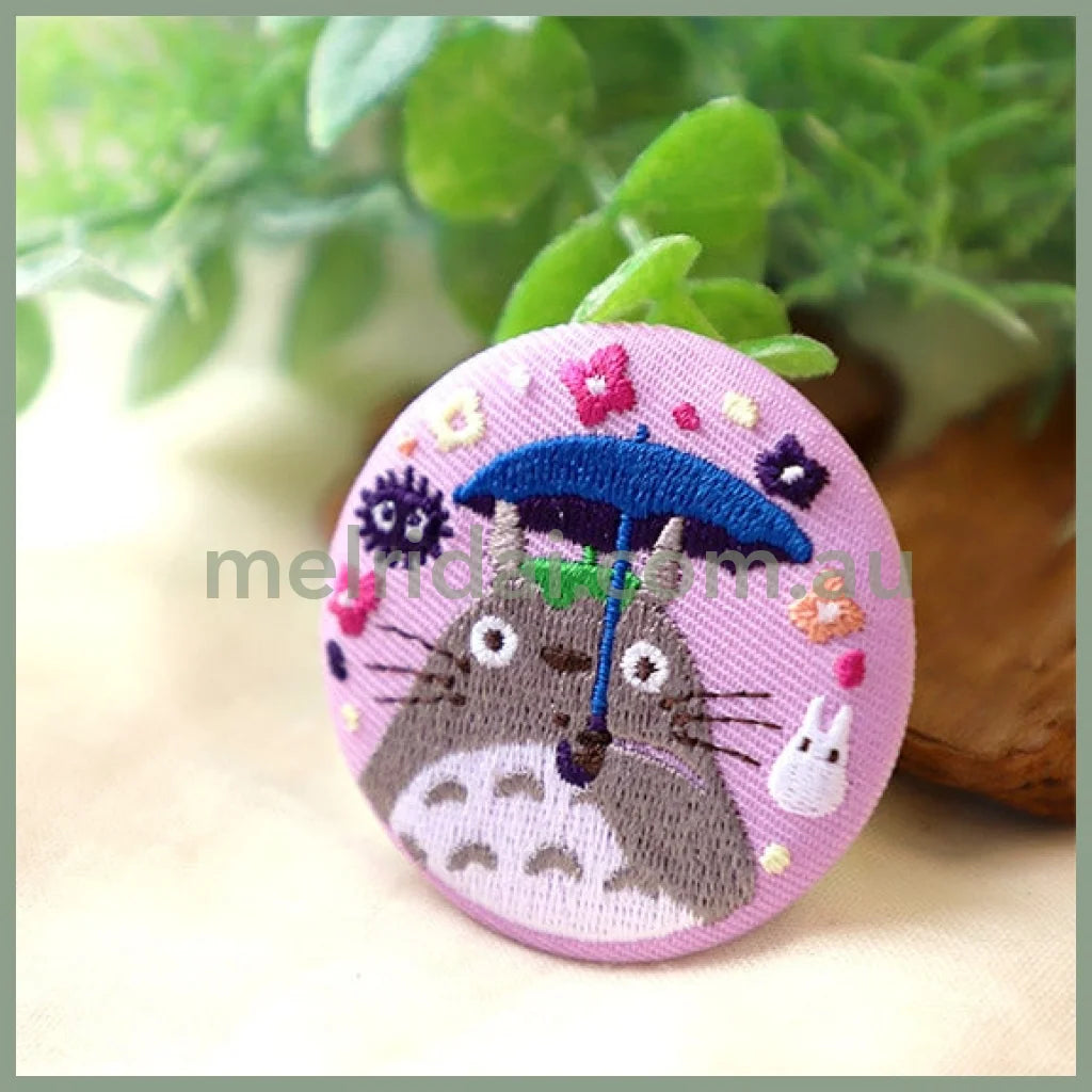 Studio Ghibli | Embroidery Brooches Collection2 Random //