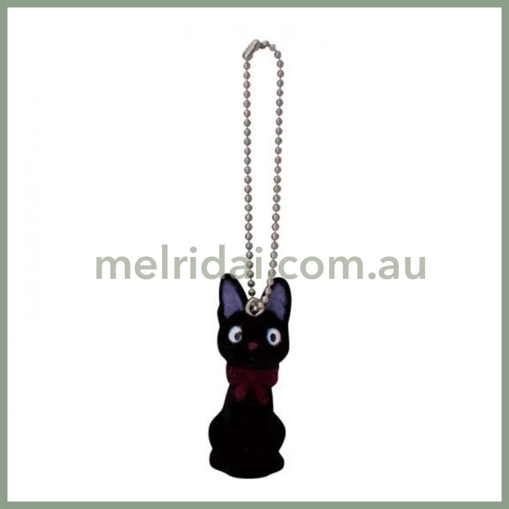 Studio Ghibli | Kikis Delivery Service Flocking Keychain Jiji H4.5 X W1.7 D2.1Cm //