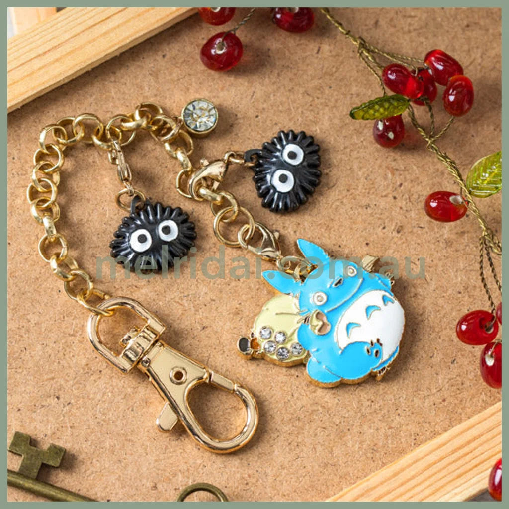 Studio Ghibli｜My Neighbor Totoro Charm Chain My 19×2.2×0.3Cm 宫崎骏 吉卜力 龙猫金属挂件/挂链/钥匙链 Middle