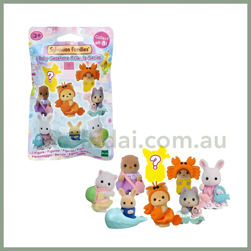 Sylvanian Families | Baby Seashore Friends Surprise Bag 102Mm*155Mm*23Mm 森贝儿森林家族盲袋