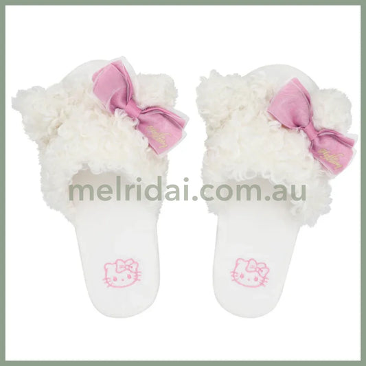 Usj | Hello Kitty Home Slippers 22.5Cm～24.5Cm