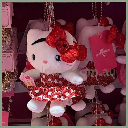 Usj | Hello Kitty Plush Keychain //