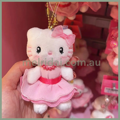 Usj | Hello Kitty Plush Keychain // +