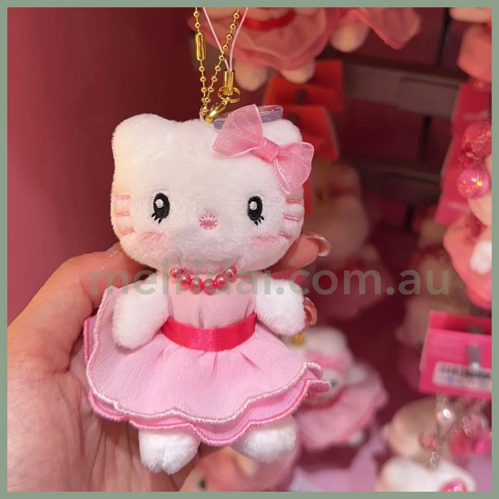 Usj | Hello Kitty Plush Keychain // +