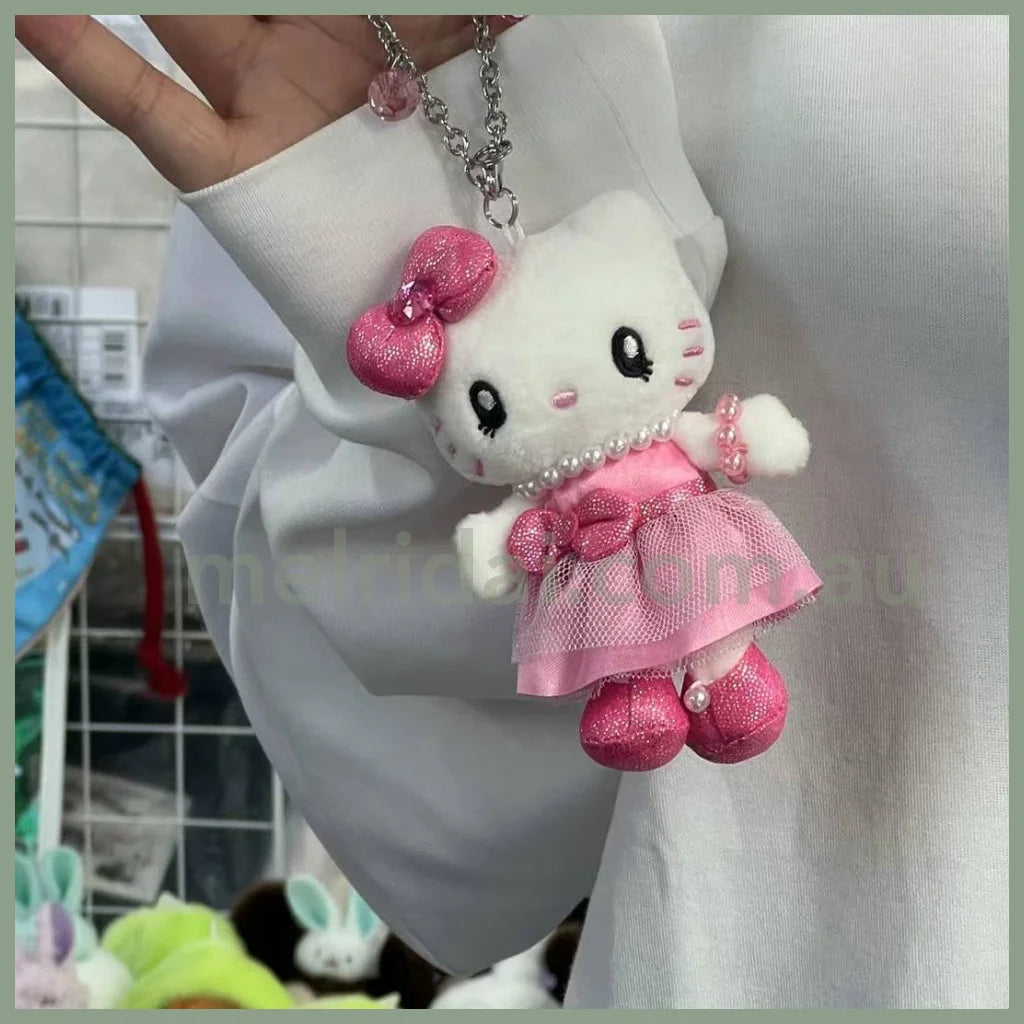 Usj | Hello Kitty Plush Keychain Mascot Holder