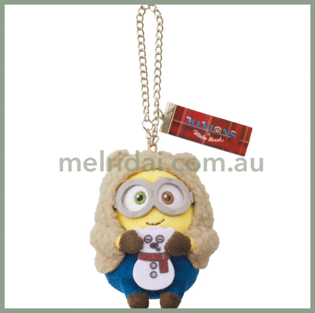 Usjminions Winter Break Key Chain Bob Tim