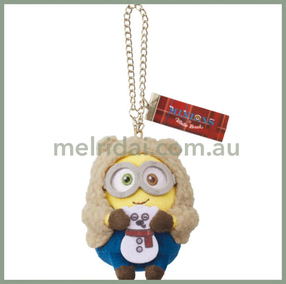 Usjminions Winter Break Key Chain Bob Tim