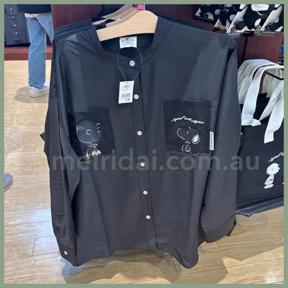 Usj｜Peanuts Snoopy Black Shirt