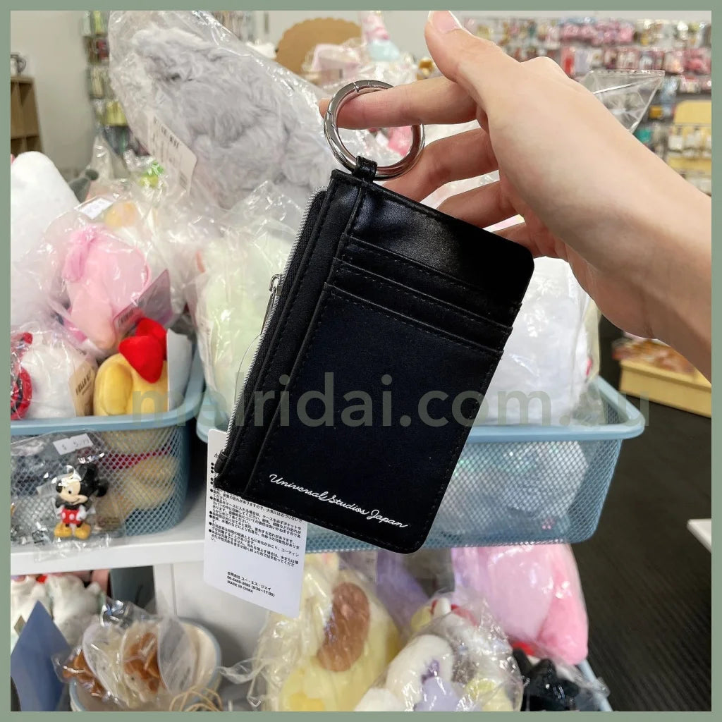 Usj｜Peanuts Snoopy Case 大阪环球影城 史努比 皮质多卡位卡包/零钱包挂件（黑白系列）